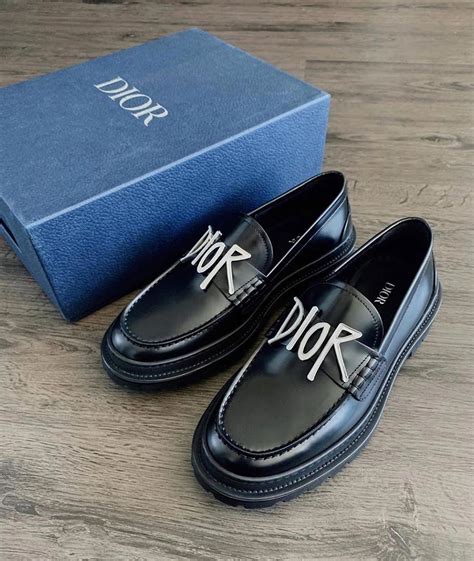 stussy dior loafers|DIOR EXPLORER LOAFER .